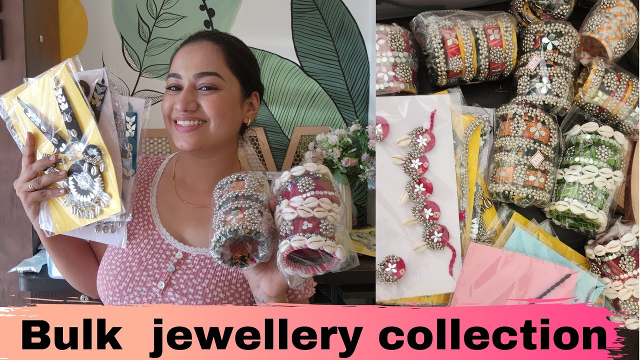 My Fabric Jewellery Collection || Fabric Jewellery In Wholesale price / jewellery for Navratri