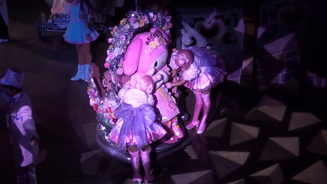 サンリオピューロランド'15.01.18 16:30  パレード『OMOIYARI TO YOU』マイメロディ ゴンドラ登場