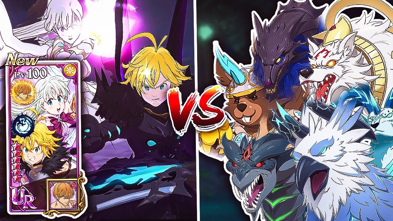 END OF YEAR FESTIVAL ELIZABETH & MELIODAS VS *ALL* DEMONIC BEAST IN GAME?! [7DS: Grand Cross]