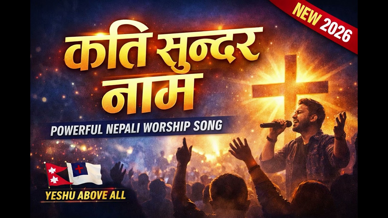 कति सुन्दर नाम | Powerful Nepali Christian Worship Song 2026 | Jesus Name Above All