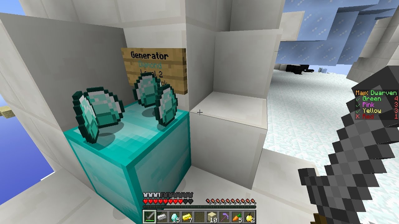 UN DIA INTENSO EN LA NIEVE - Egg Wars Minecraft