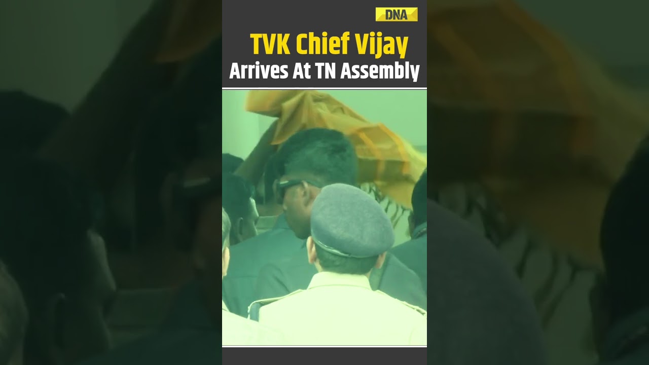 Tamil Nadu News: Tamil Nadu CM C Joseph Vijay Arrives At State Assembly For TN Legislative Session