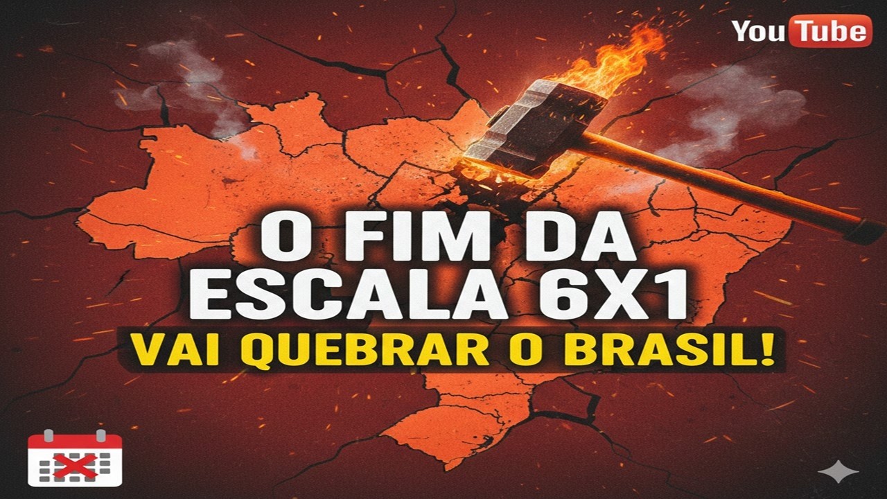 O FIM DA ESCALA 6X1 VAI QUEBRAR O BRASIL!