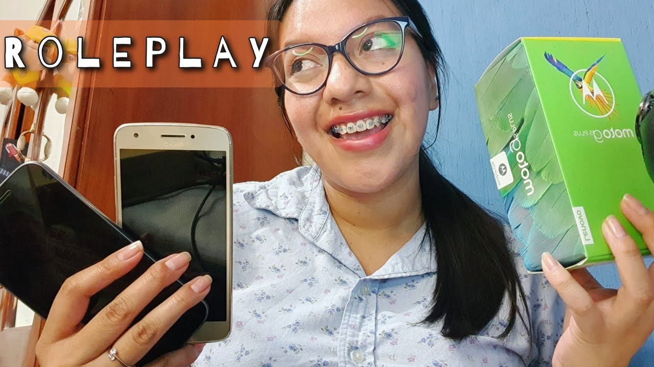 Roleplay vendedora de teléfonos - ASMR Cristiano