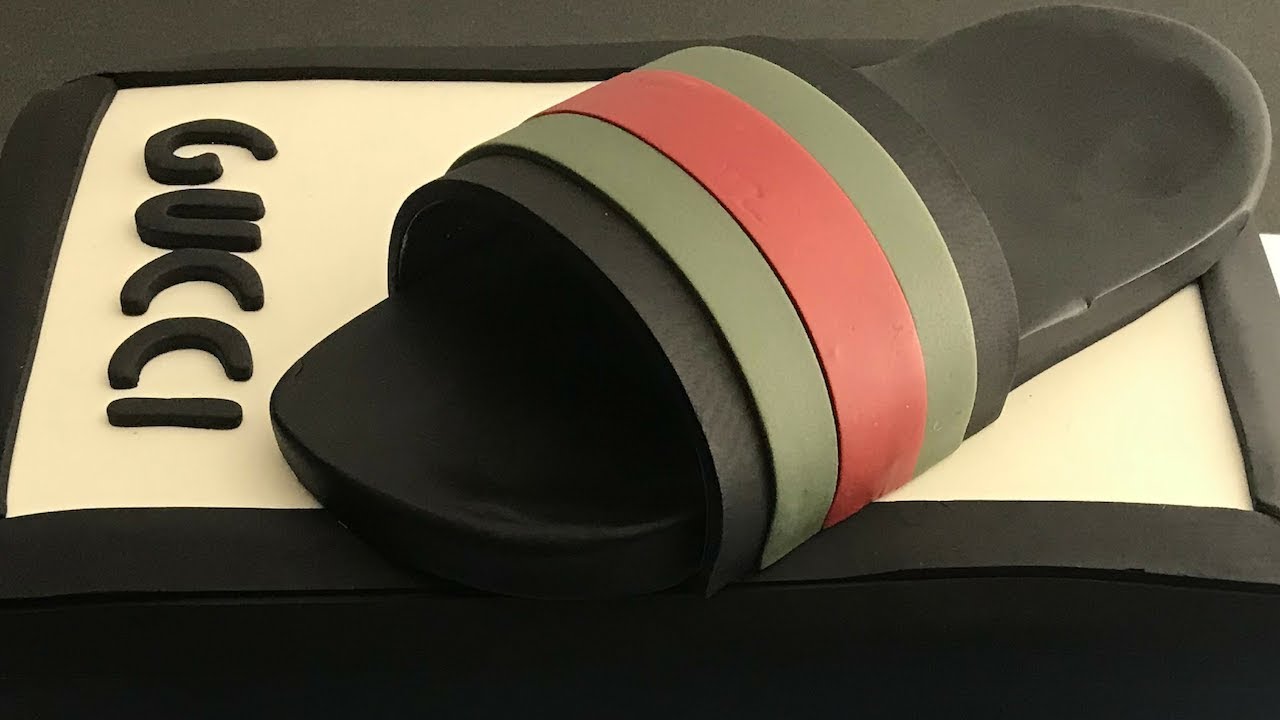 Gucci Slide Sandal Cake