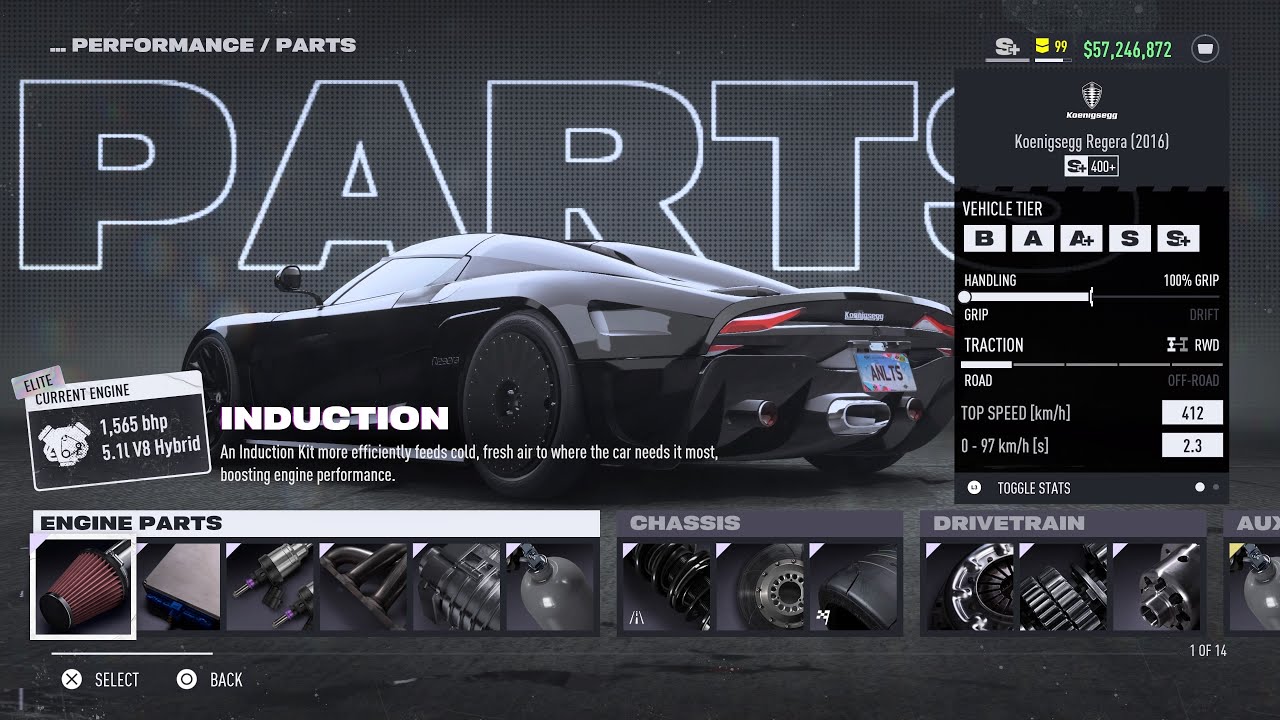 NFS Unbound | I Used All My Skills In This Video I Koegnisegg Regera S+ GRIP BUILD