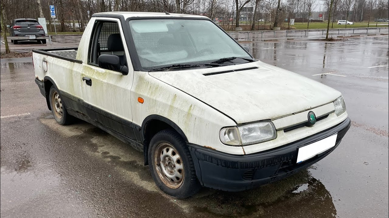 Abandoned Skoda Pickup