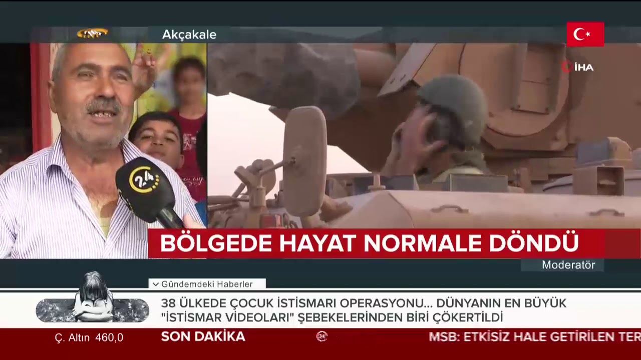 24 TV Akçakale'de Akçakalelilerden #BarışPınarıHarekatı'na destek mesajları