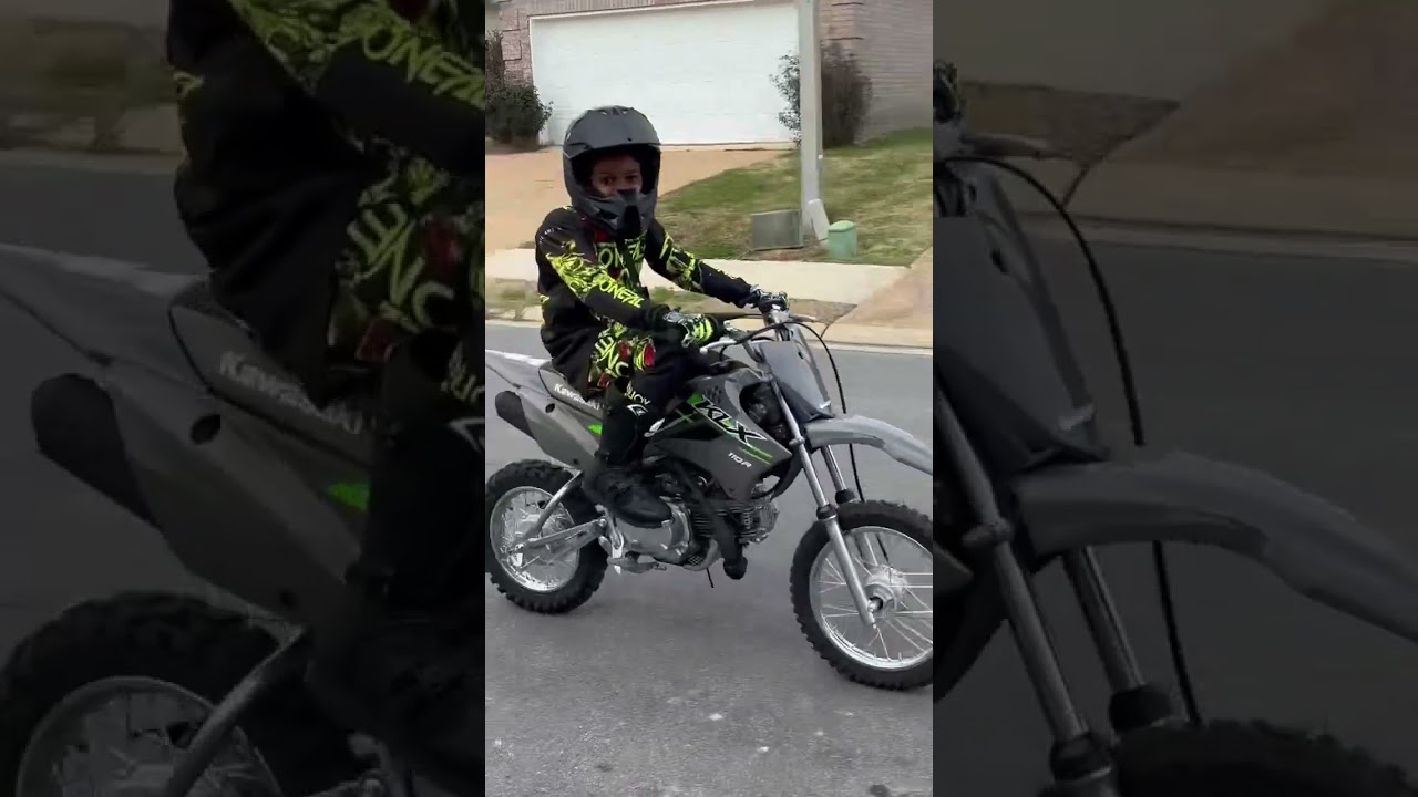 Kawasaki KLX 110R #klx #crf #dtracker #kawasaki #l #pitbike #klxmodifikasi #jualdtracker #se