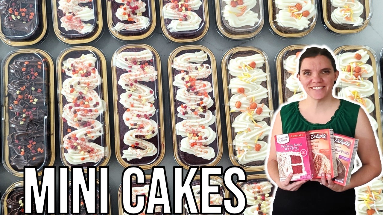 The Easy Way to Make Impressive Mini Cakes!