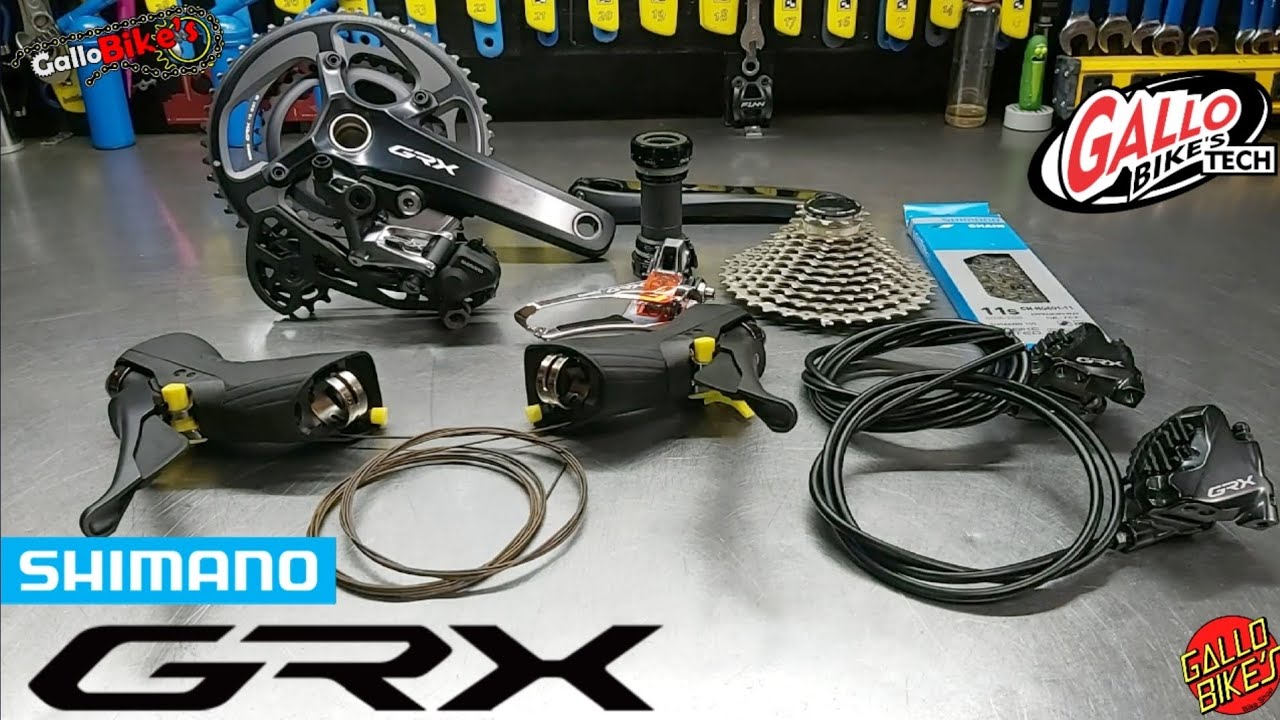 Nuevo Shimano GRX RX810 de 2x11 Speed para GRAVEL detalles técnicos características monturas