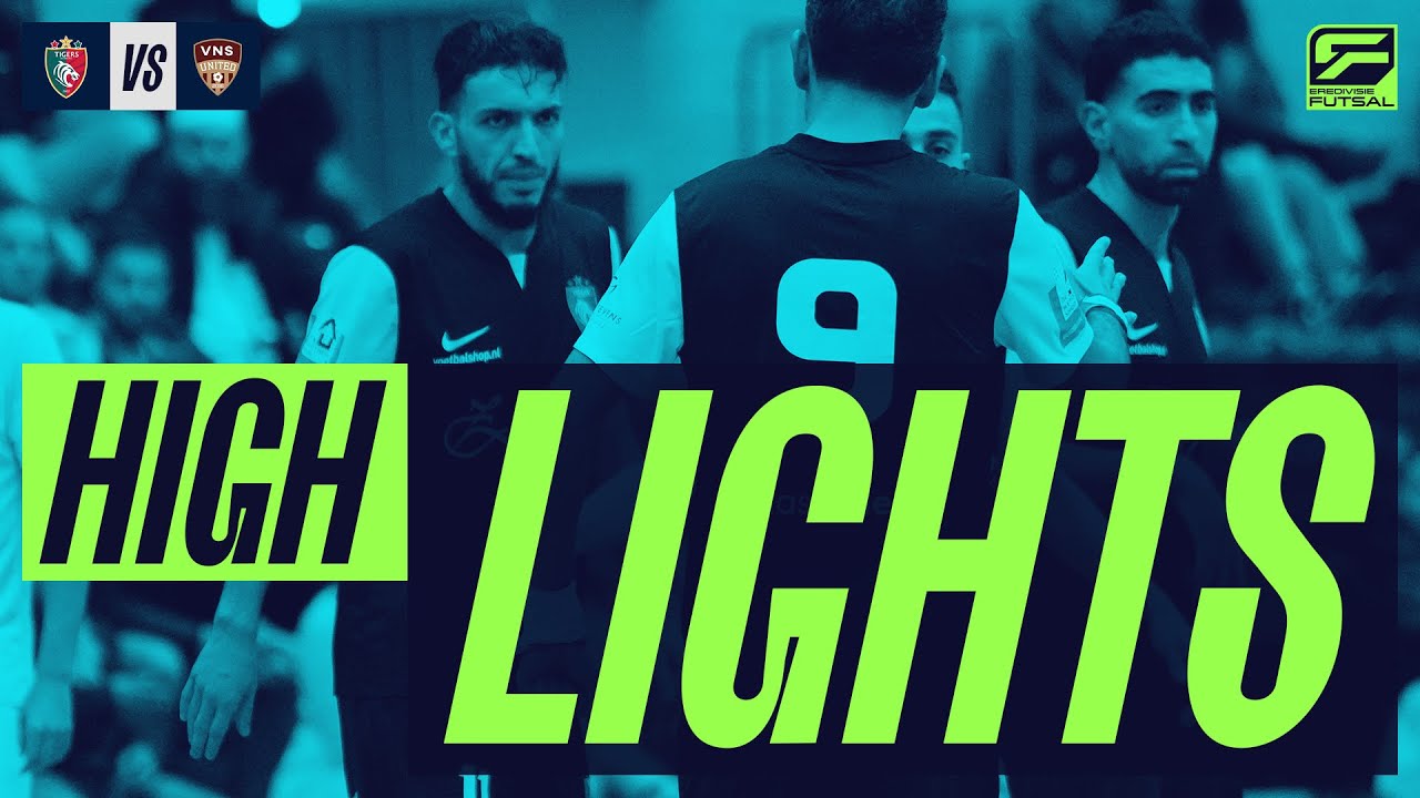 HIGHLIGHTS | Tigers Roermond - VNS United | Eredivisie Futsal 23/24