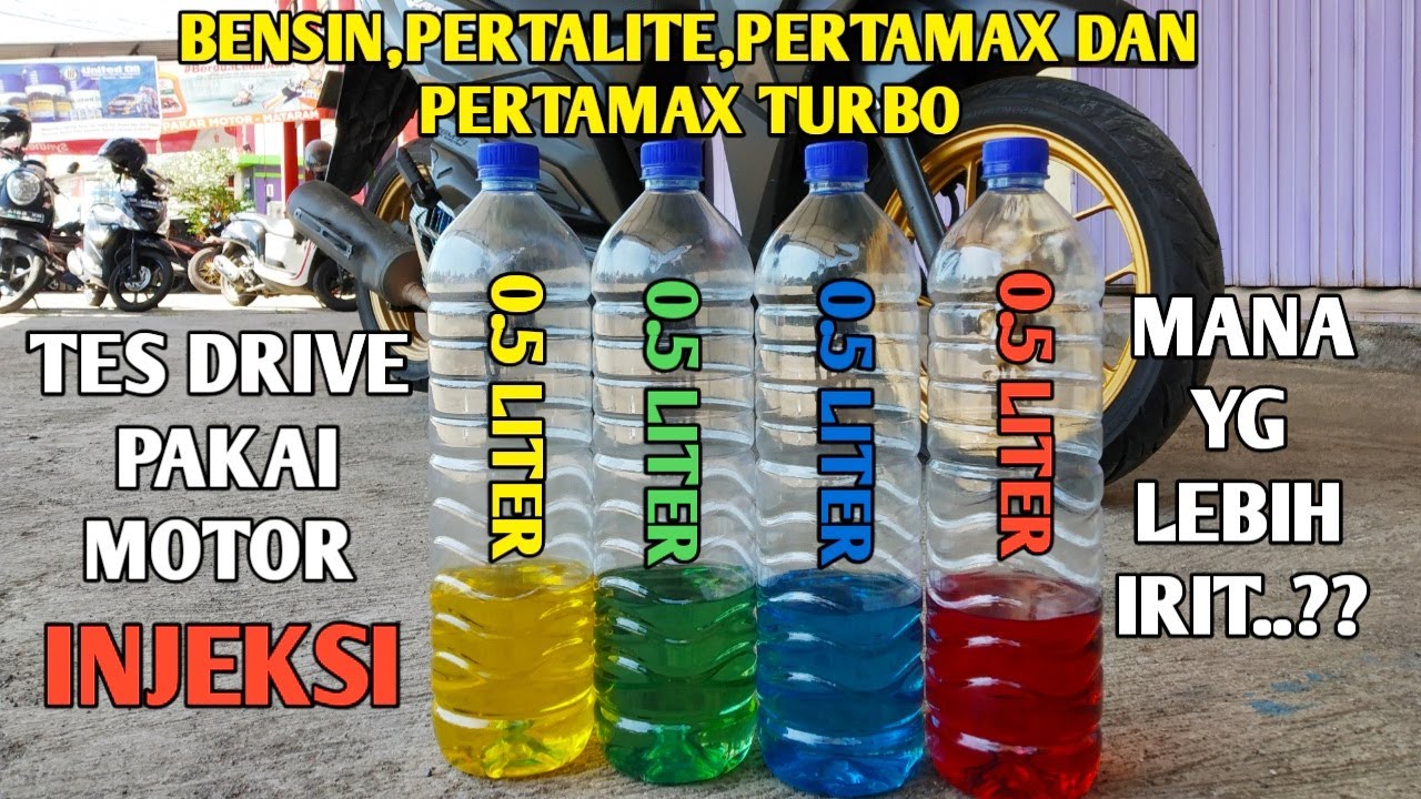 Uji Coba Premium,Pertalite,Pertamax Dan Pertamax Turbo Sama