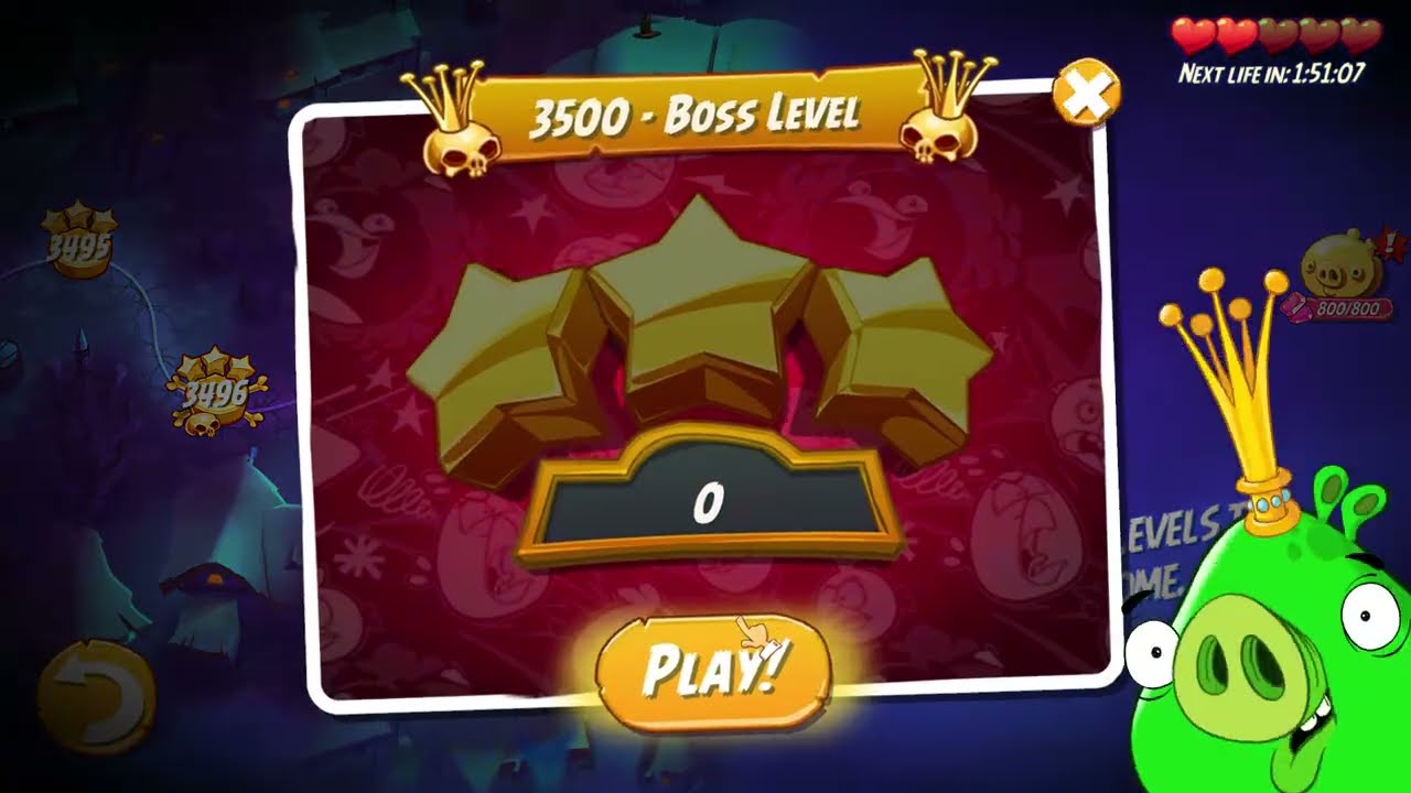 Angry Birds 2 level 3500