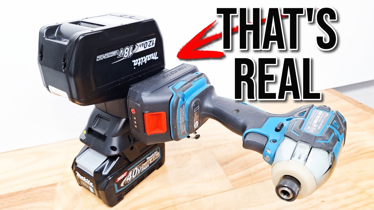 Самый безумный адаптер Makita на свете!