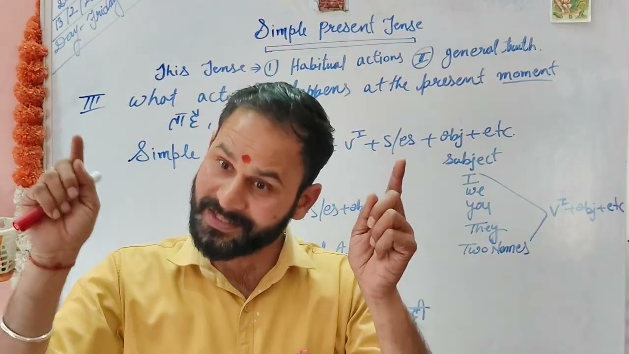 #Present tense #$ Niharika study zone ❤️