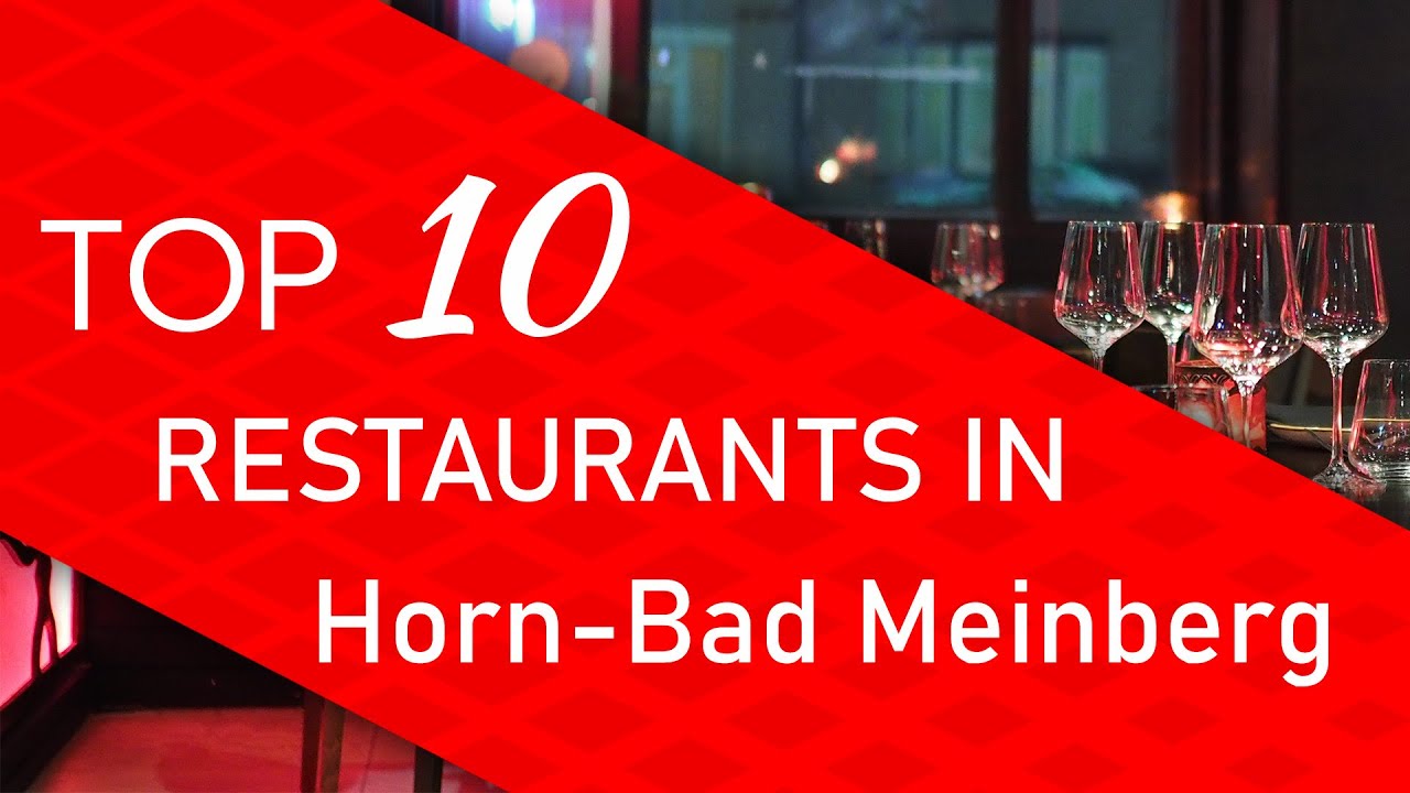 Top 10 best Restaurants in Horn-Bad Meinberg, Germany