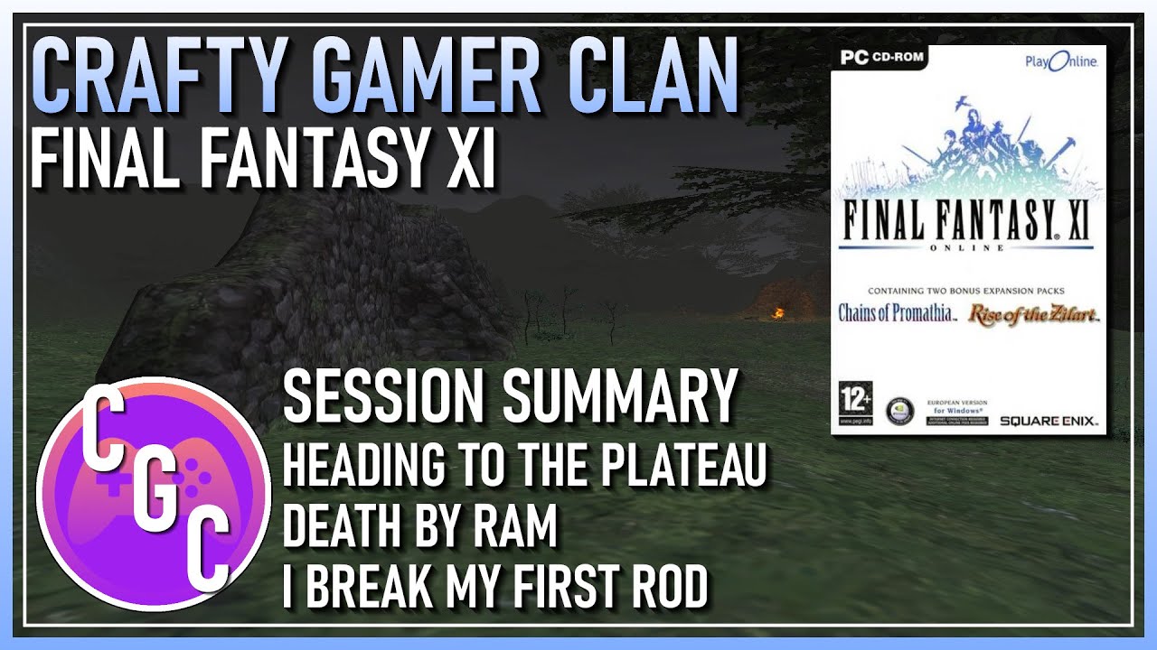FFXI - Broken rod and death by ram. Old player making noob mistakes #ffxi #finalfantasyxi