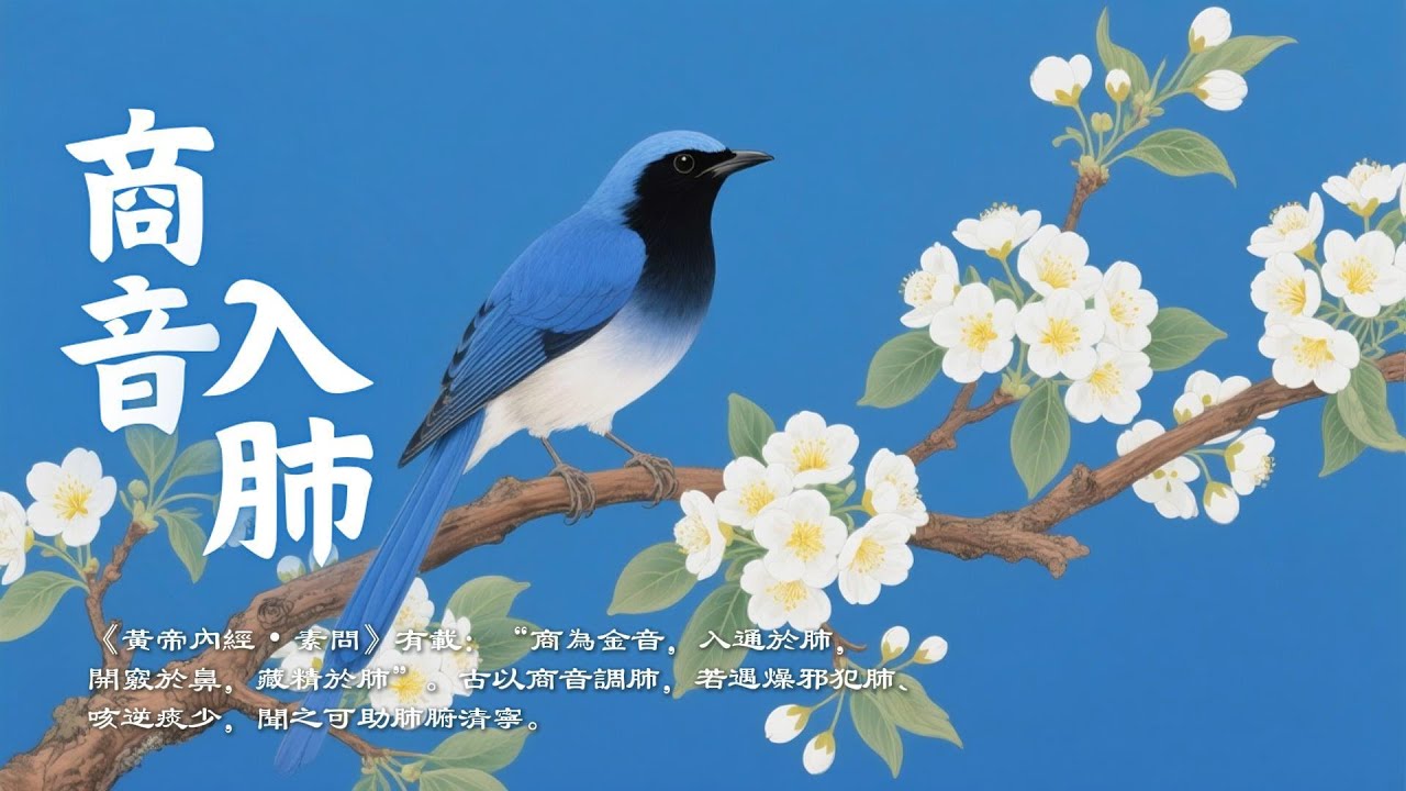清肺安神音樂｜商音調氣・舒緩壓力・五行金音音療｜舒緩悲傷情緒、清肺化痰、安神定氣。適合氣短、咳嗽、焦躁、情緒低落者聆聽 Asian Relaxing Music - Shang Tone
