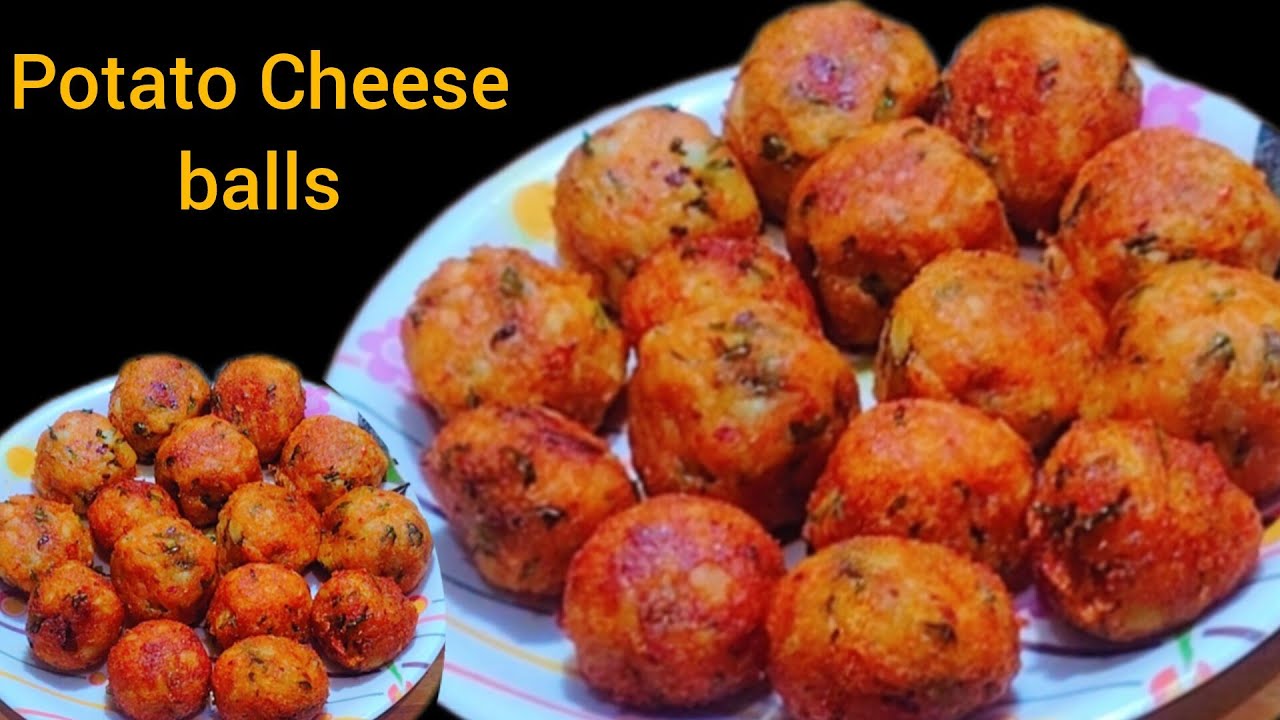 उबले आलू का गरमा गरम कुरकुरा नाश्ता I क्रिस्पी चीजी आलू बाॅल्स रेसिपी I Potato Cheese Balls I 