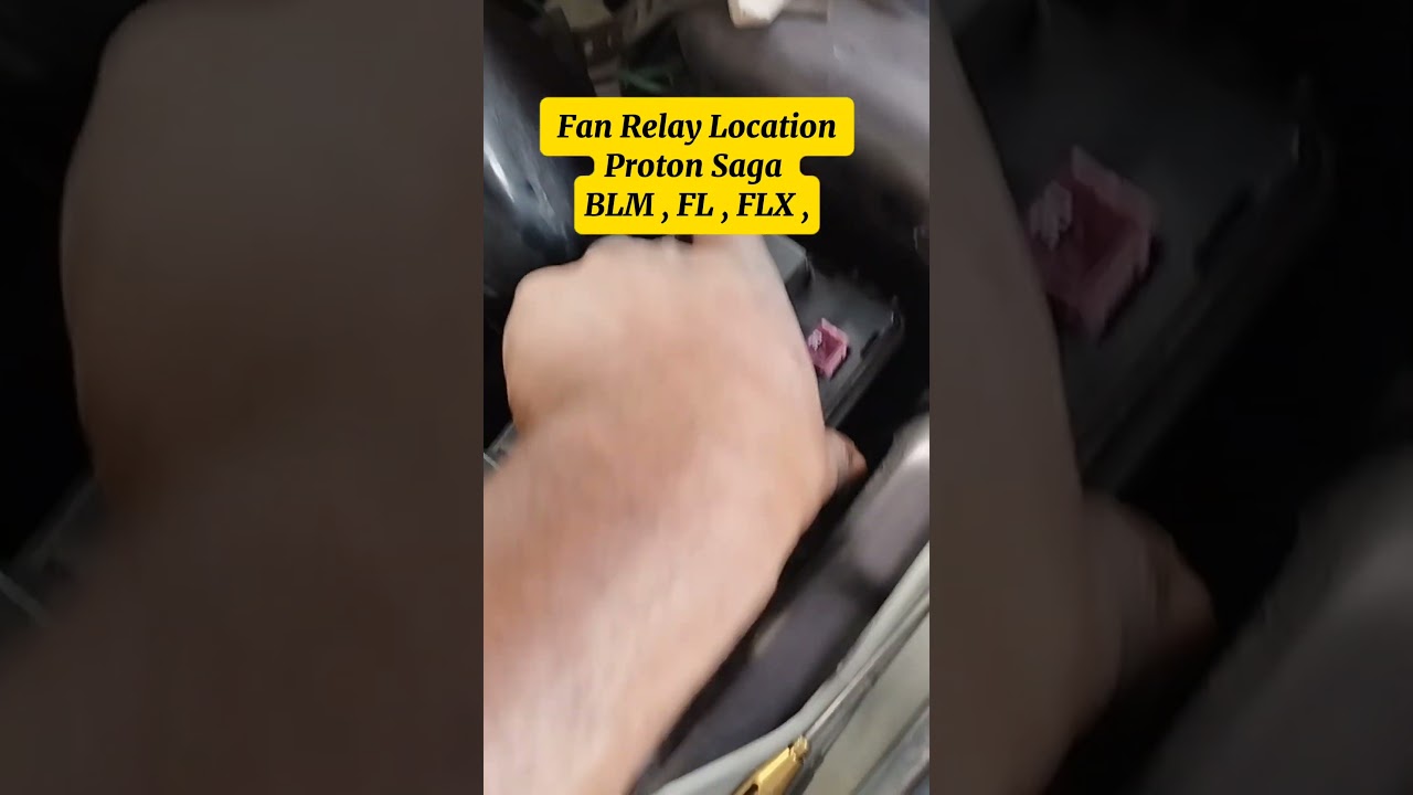 Radiator fan Relay Location #shortvideo #youtubeshorts #automobile #shots