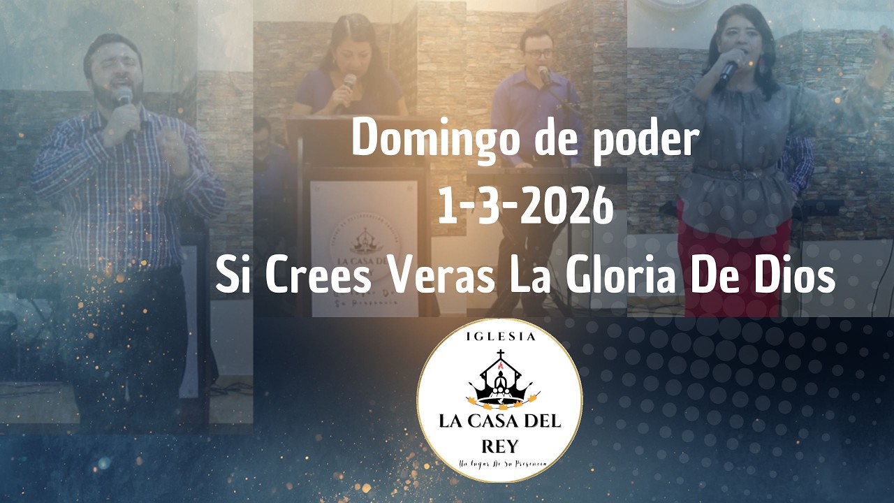 Si Crees Veras La Gloria De Dios | Domingo De Poder |1-3-2026| Ps.Hector Santacoloma