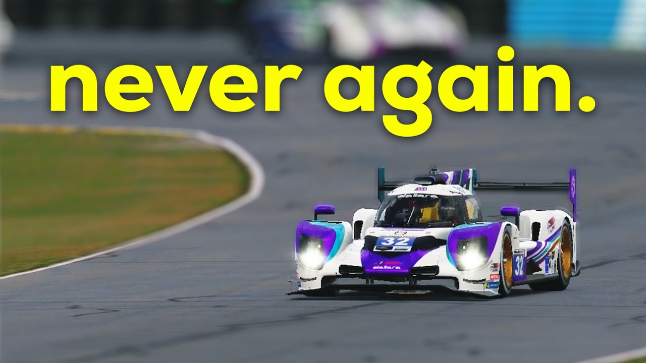 Я попробовал iRacing Daytona 24Hr.