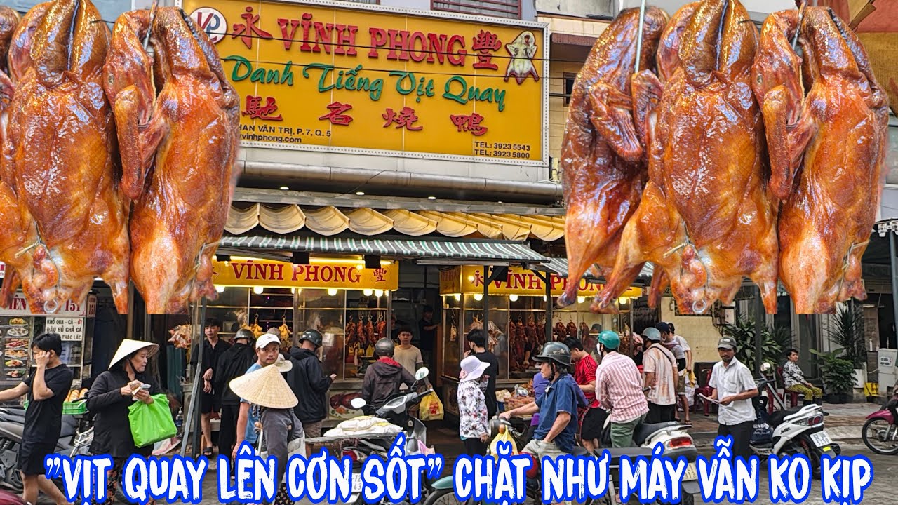 🟢"Vịt quay lên cơn sốt" Cao thủ chặt tốc độ 30 giây 1 con vẫn ko kịp bán