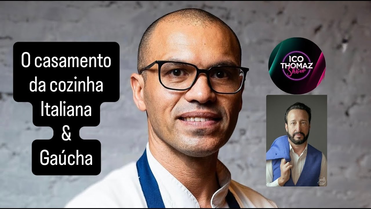 O casamento da cozinha gaúcha e italiana ! Chef ALEX CORREA no ICO THOMAZ SHOW !