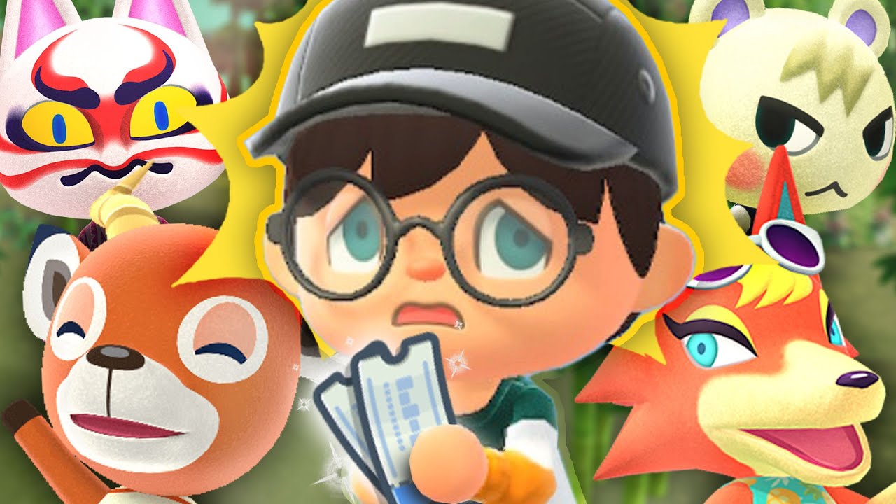 100+ TICKET VILLAGER HUNT for My NEW ISLAND