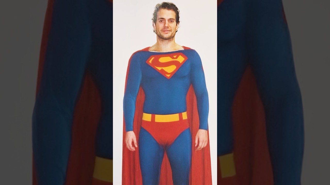 Henry Cavill's first Superman suit was Christopher Reeve's