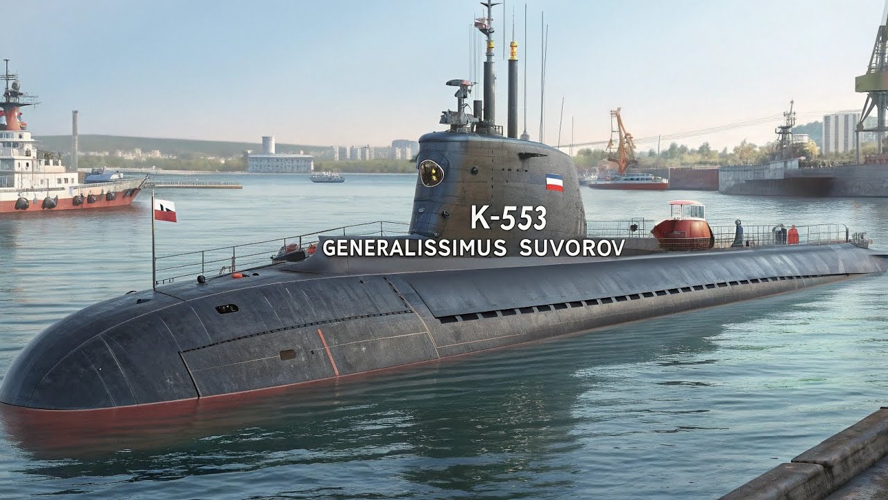 Название: К-553 «Генералиссимус Суворов» – Атомный стратегический ракетоносец проекта «Борей-А»