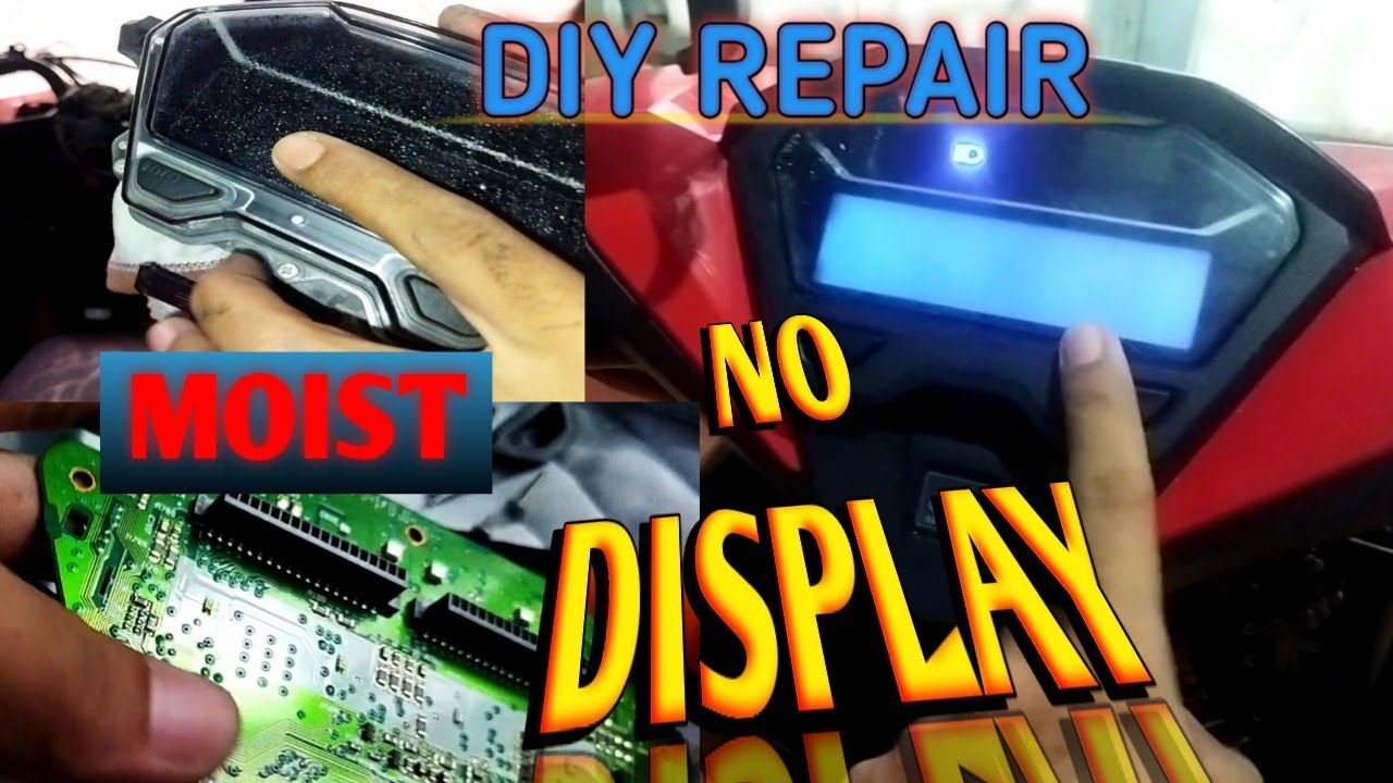 NO  DISPLAY /// HONDA CLICK125i /// DASHBOARD REPAIR (DIY)