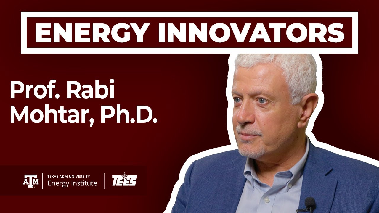 Professor Rabi Mohtar: Energy Innovators @ the Texas A&M Energy Institute