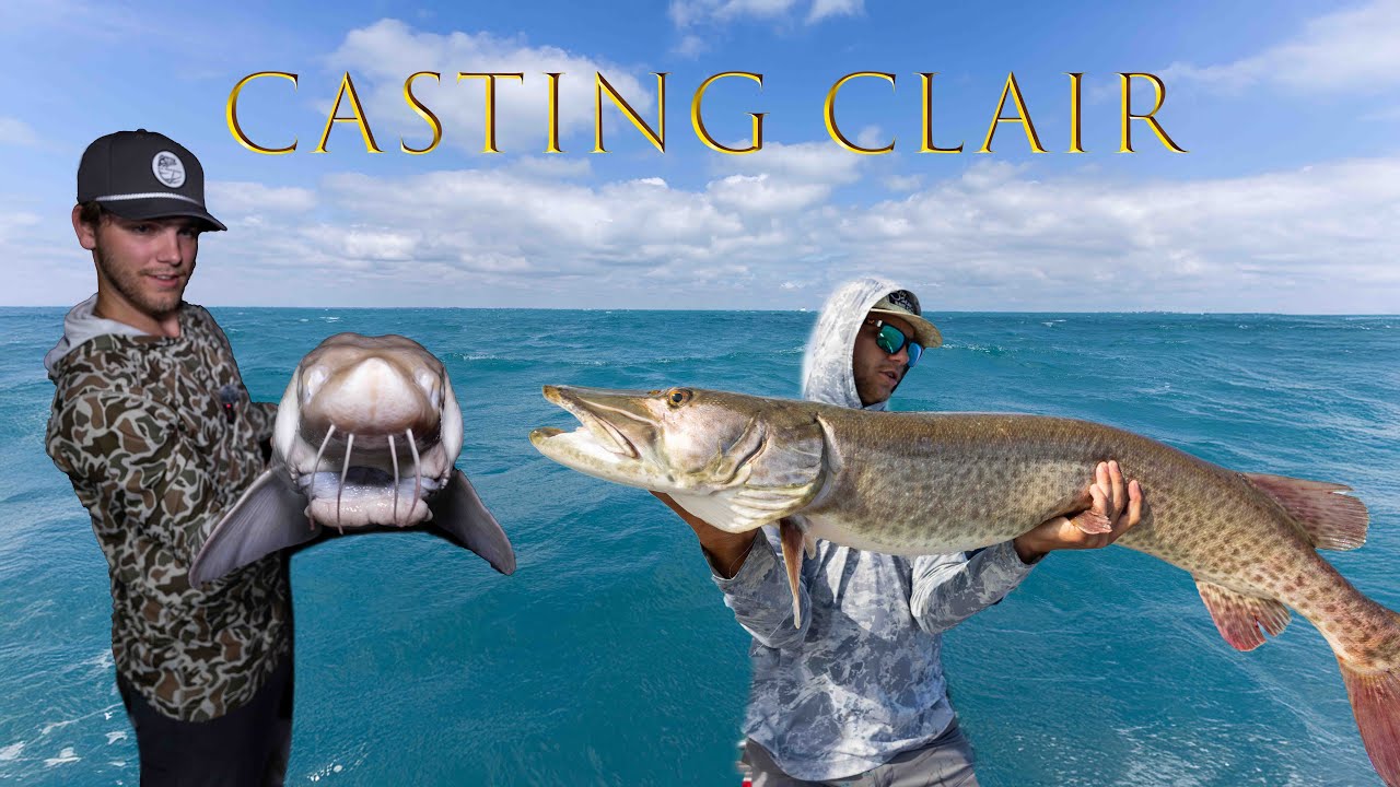 Lake St Clair Musky & Sturgeon Fishing | CASTING CLAIR Ep. 3