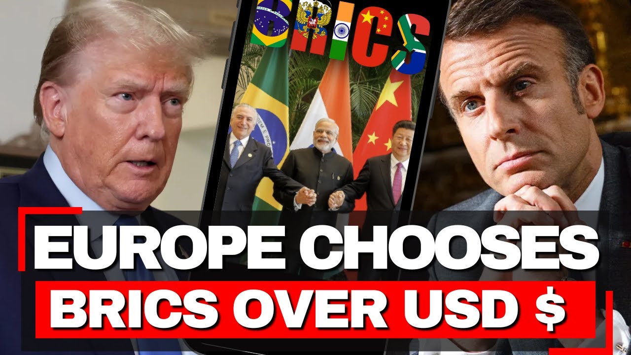 Europe ABANDONS USA Dollar - France + BRICS Launch System That LOCKS OUT America
