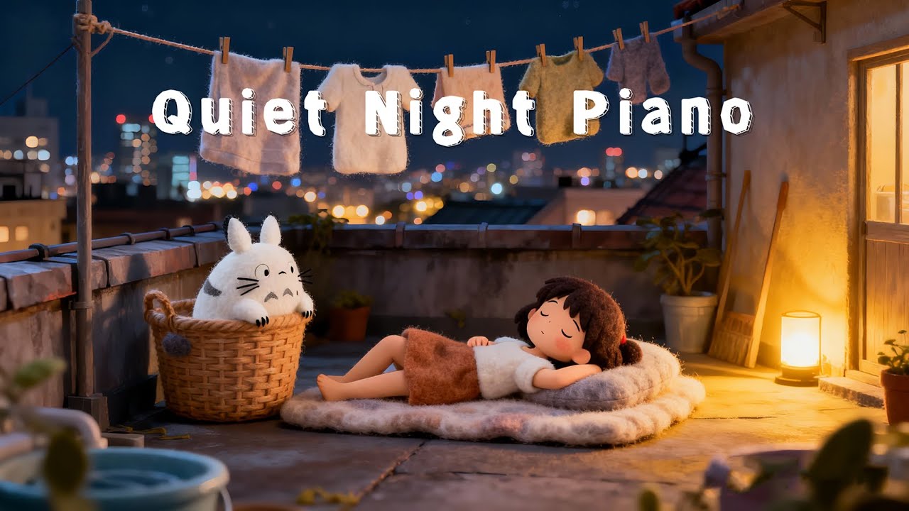 🌠Quiet Night Piano Music | 60 Minutes | Relax Before Sleep