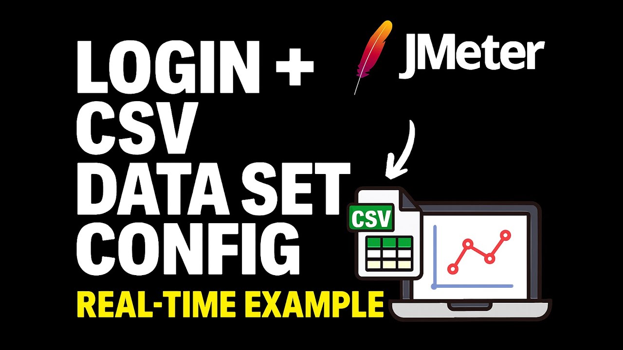 Тест авторизации в JMeter с использованием CSV-файла для настройки набора данных | Пошаговое руко...