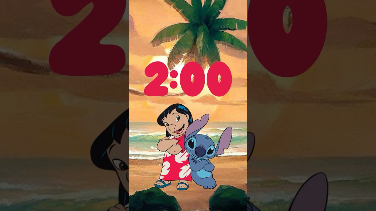 #liloandstitch 2 minute timer
