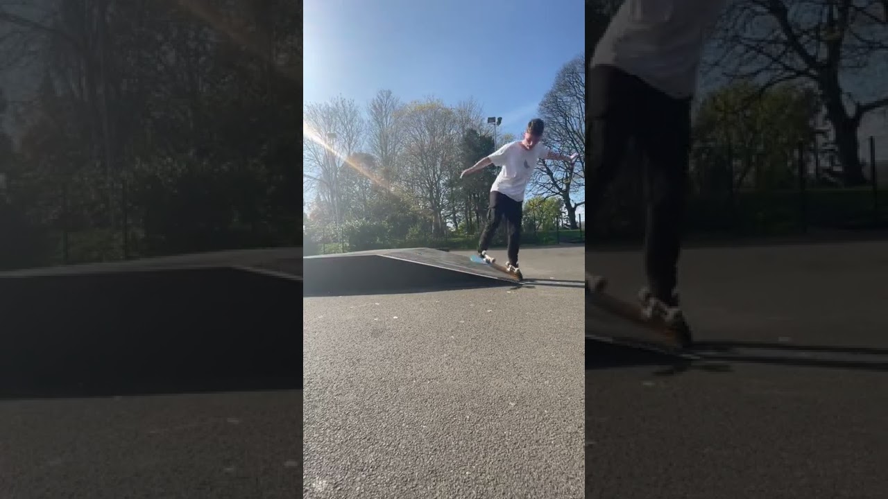 fakie casper slide #shorts #skateboarding