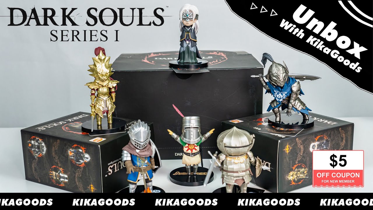 Unbox With KikaGoods! | Dark Souls Series 1 Blind Box
