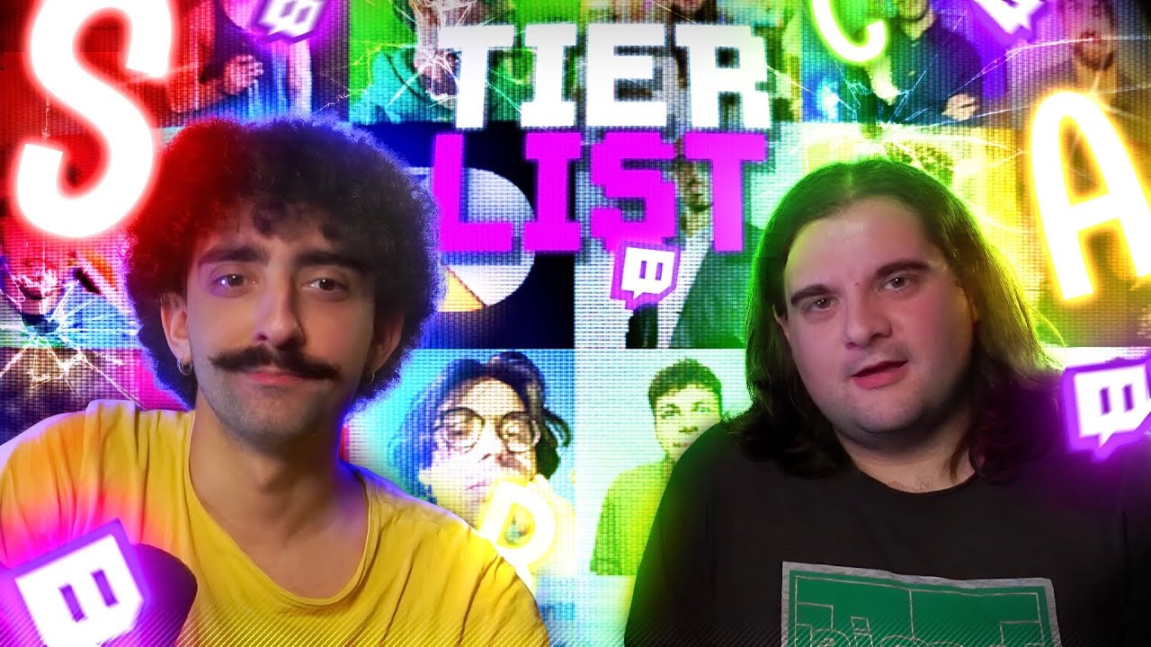 LA TIER LIST STREAMER DI GIUSEPPE CHIRICO
