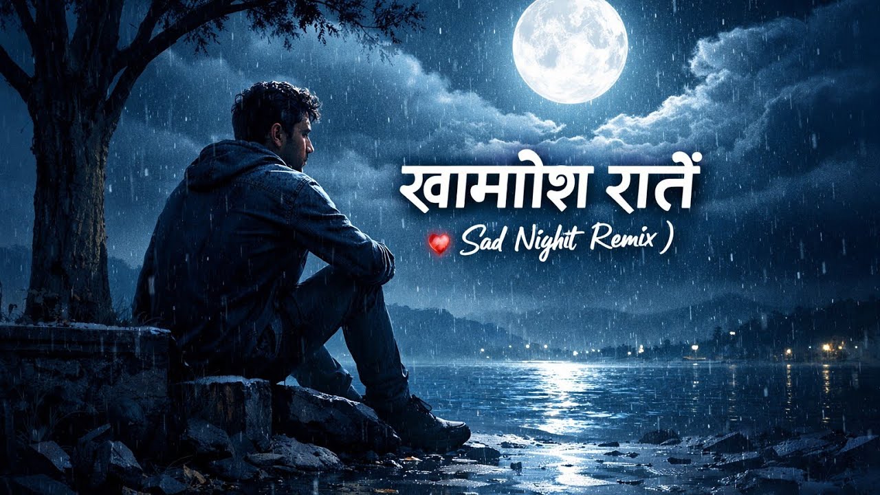 खामोश रातें | Sad Night Remix Song | Heart Touching Hindi Sad Song 🌙💔 #sadsong #broken #khamoshrate