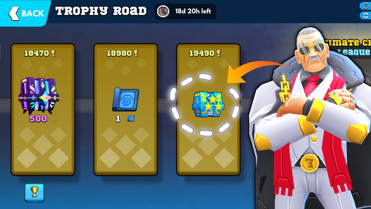 Claiming ALL Legendary Boxes from 1 to 19490 Trophies! (FRAG)