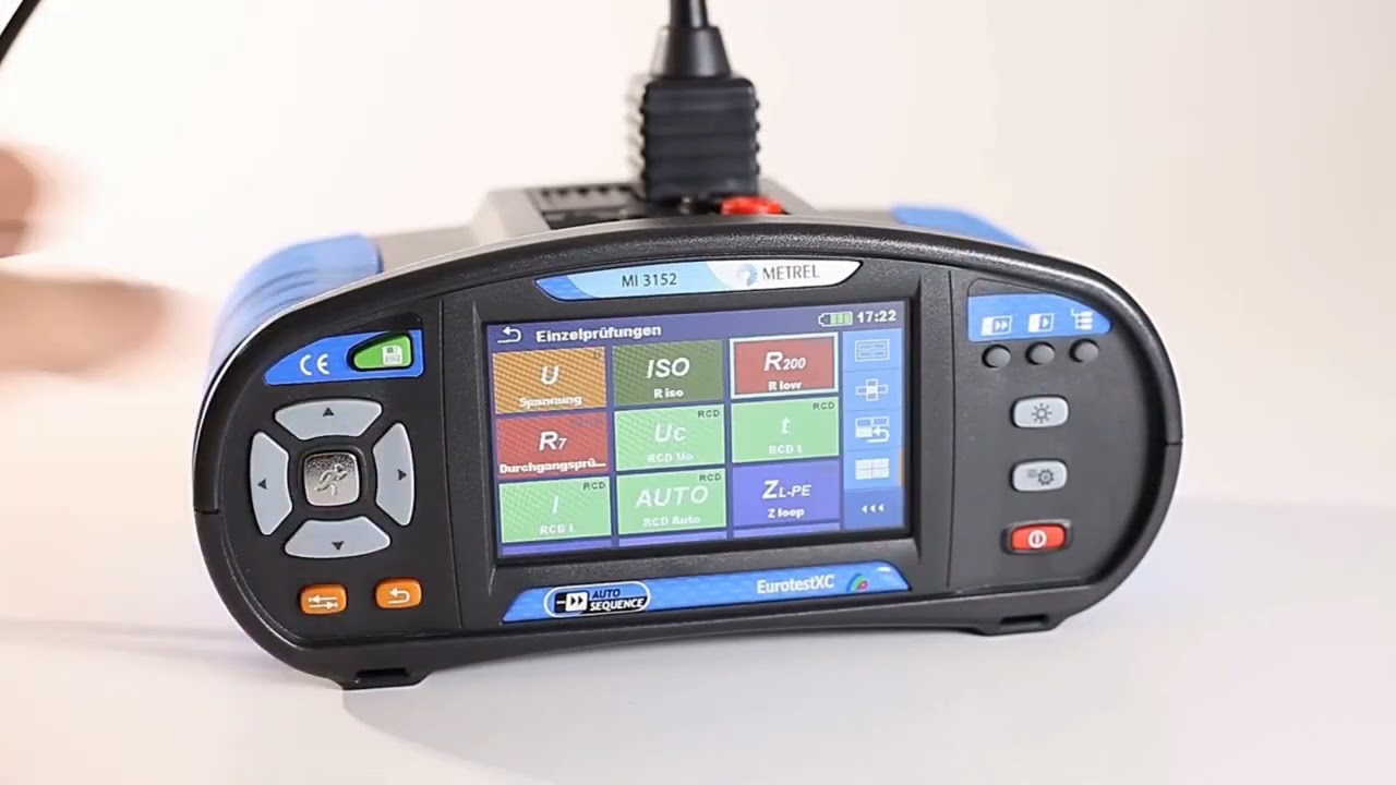 Metrel Mi 3152 EurotestXC Multifunction Tester
