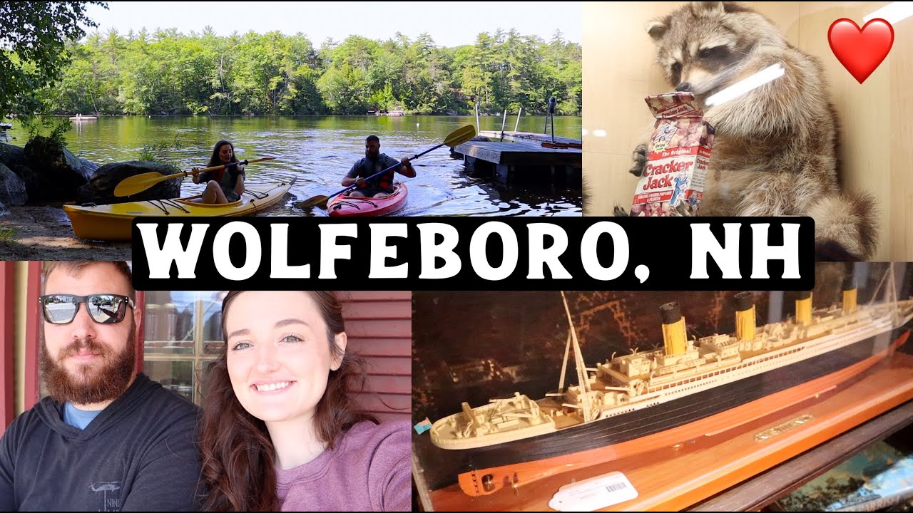 Отдых на озере и покупка антиквариата в городе Вулфеборо, штат Нью-Гэмпшир.