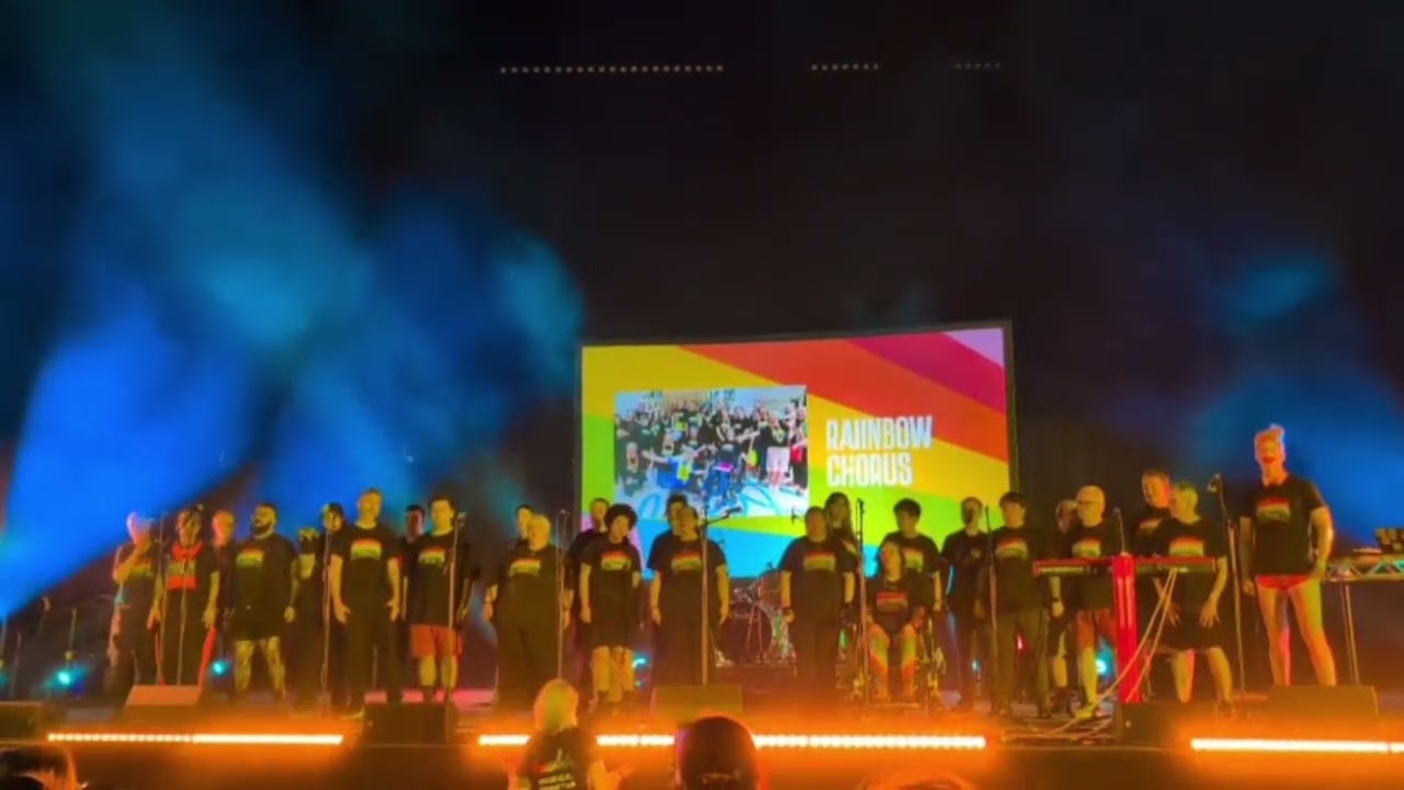 Liverpool Rainbow Chorus -M&S Arena (Liverpool Pride 2025)