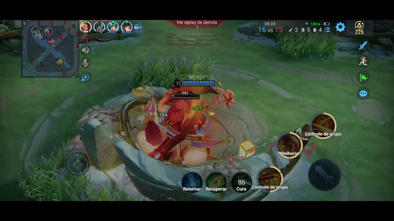 Honor of Kings gameplay 