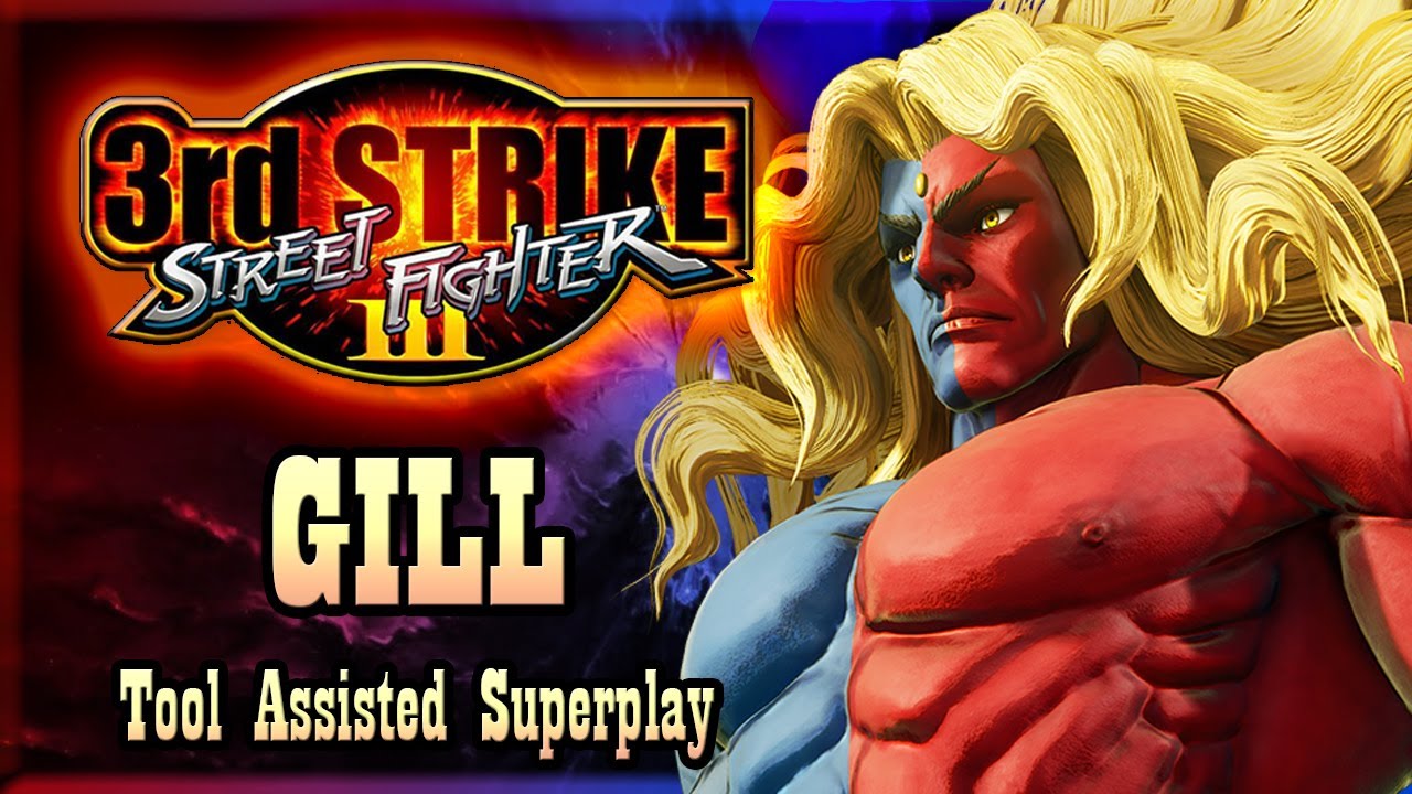 【TAS】STREET FIGHTER III: 3RD STRIKE (PS2) - GILL
