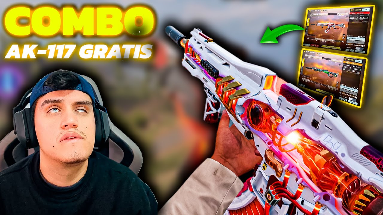 ✅ MEJOR COMBO para AK-117 MITICA GRATIS en COD MOBILE